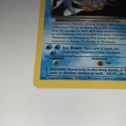 Dark Gyarados Holo Rare Unlimited - Team Rocket 8/82 - Vintage Pokemon Card LP - Image 2