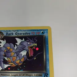 Dark Gyarados Holo Rare Unlimited - Team Rocket 8/82 - Vintage Pokemon Card LP - Image 4
