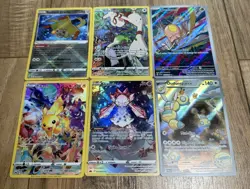 Pokemon Cards Lot Trainer Gallery Illustration Rares Full Art Radiant Pikachu - Image 1