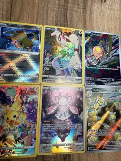 Pokemon Cards Lot Trainer Gallery Illustration Rares Full Art Radiant Pikachu - Image 3