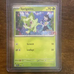 Sprigatito 191 Sv: Scarlet & Violet Promo Cards Holo - Image 1