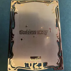 Goddess Story Gold METAL Card - Serial Number #/200! Anime Marin Dress Up *READ - Image 5