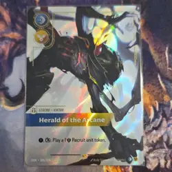 League of Legends Viktor Herald of the Arcane Legend Holo Card OGN 308/298 - Image 1