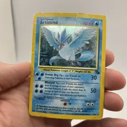 💥 Articuno - 2/62 - Holo Foil Rare - Fossil Set - Pokemon 1999 Vintage Card - Image 1