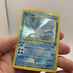 💥 Articuno - 2/62 - Holo Foil Rare - Fossil Set - Pokemon 1999 Vintage Card - Image 4