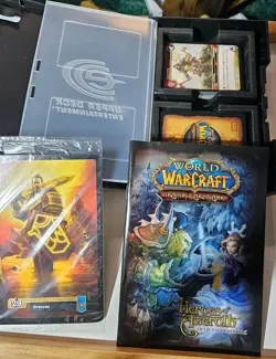 World Of Warcraft Trading Card Game Lot Of 5 Decks And Cases - Image 4