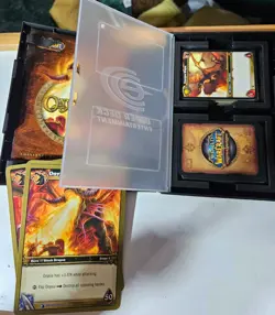 World Of Warcraft Trading Card Game Lot Of 5 Decks And Cases - Image 5