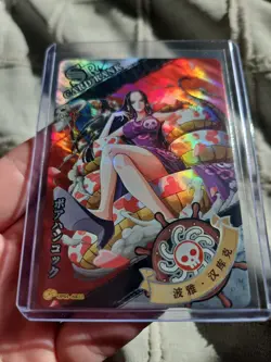One Piece Treasure Chest Set Anime Trading Card Foil Holo SR Boa Hancock - Image 2