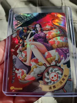 One Piece Treasure Chest Set Anime Trading Card Foil Holo SR Boa Hancock - Image 3