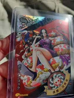 One Piece Treasure Chest Set Anime Trading Card Foil Holo SR Boa Hancock - Image 5