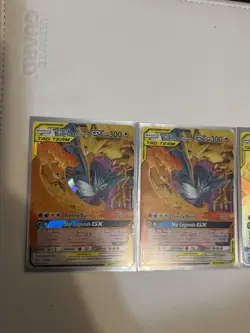 Moltres & Zapdos & Articuno Hidden Fates Ultra Rare Pokemon Card TCG NM 4 Cards - Image 2