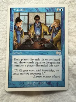 MTG - Windfall - Battle Royale Box Set - NM - Free Shipping! - Image 1