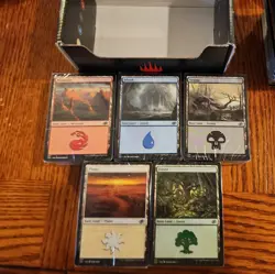 Core 2022 Land Station Magic The Gathering factory sealed inner packs. - Image 5
