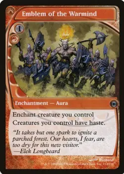 1 x Emblem of the Warmind - Future Sight - LP - MTG - Image 1