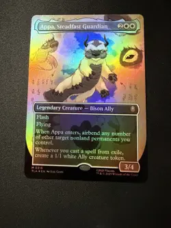 Appa, Steadfast Guardian (Borderless) Avatar: The Last Airbender Foil - Image 1