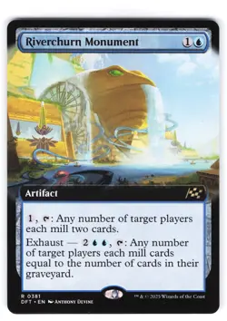 Aetherdrift #381 Riverchurn Monument (Extended Art) - Image 1