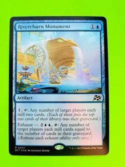 MTG Aetherdrift - Riverchurn Monument - Rare Foil - Image 1