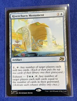 MTG Aetherdrift R Riverchurn Monument #0057 - Image 1