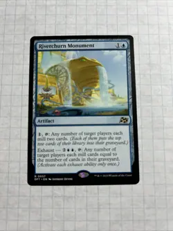Magic The Gathering Riverchurn Monument Aetherdrift Regular R 0057 - Image 1