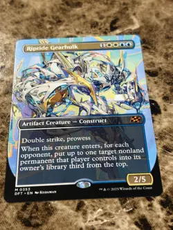 RIVERCHURN MONUMENT Magic MTG Aetherdrift Extended Art - Image 1