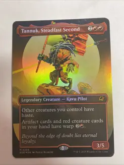 Tannuk, Steadfast Second (Borderless) Edge of Eternities Foil #296 Mythic - Image 1