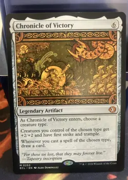 x1 Chronicle of Victory M MTG Lorwyn Eclipsed M/NM, English - Image 1