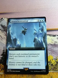 Desynchronization (Extended Art) - MTG: Assassin's Creed NM - Image 1