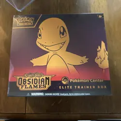 Obsidian Flames Pokemon Center ETB Elite Trainer Box Sealed Pokemon - Image 1