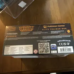Obsidian Flames Pokemon Center ETB Elite Trainer Box Sealed Pokemon - Image 4