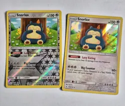 Pokemon Tcg Snorlax 158/214 Holo & Reverse Holo Unplayed Buy List Must Have Rare - Image 4