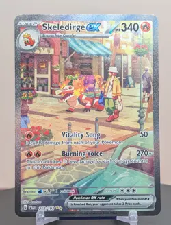Pokemon Skeledirge ex #258/193 English Paldea Evolved - Image 1