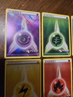 2011 Pokemon Black & White Play! Promo Energy Set. Very Nice - Image 2