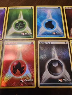 2011 Pokemon Black & White Play! Promo Energy Set. Very Nice - Image 3