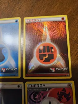 2011 Pokemon Black & White Play! Promo Energy Set. Very Nice - Image 4