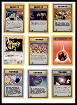 LOT OF 104: Pokemon 1st Edition WOTC Gym Challenge 95% Complete Set Rare - Image 2