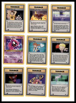 LOT OF 104: Pokemon 1st Edition WOTC Gym Challenge 95% Complete Set Rare - Image 3