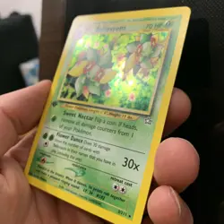 Pokemon TCG Bellossom 1st Edition Neo Genesis Holo Rare Atsuko Nishida - Image 2