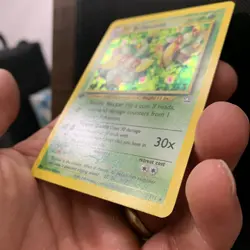 Pokemon TCG Bellossom 1st Edition Neo Genesis Holo Rare Atsuko Nishida - Image 3