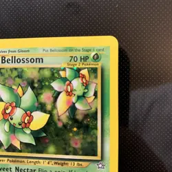 Pokemon TCG Bellossom 1st Edition Neo Genesis Holo Rare Atsuko Nishida - Image 4