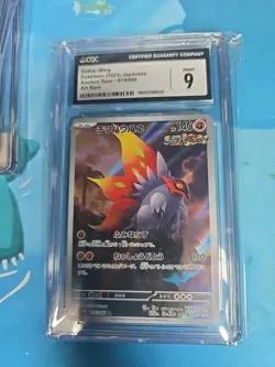 Pokemon TCG Slither Wing Art Rare 74/066 Ancient Roar Japanese CGC Mint 9 - Image 1