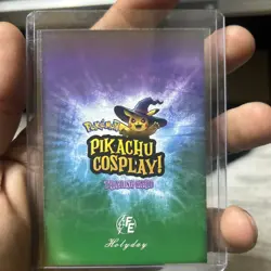 Scream (Pikachu) #E7 - Silver Holo Box Hit Electric Pikachu Cosplay - Pokemon - Image 4
