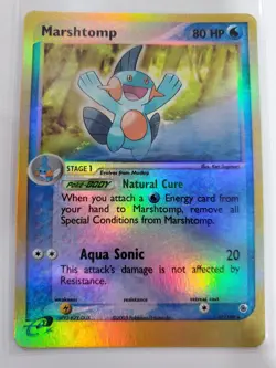 Marshtomp 41/109 Ruby and Sapphire Reverse Holo LP Pokemon TCG - Image 1