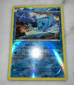 Phione 36/113 Reverse Holo Rare - Pokemon TCG BW Legendary Treasures LP - Image 2