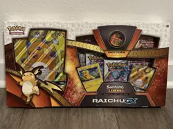 Pokemon TCG Shining Legends Raichu GX Special Collection Box SEALED RARE - Image 1