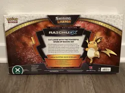 Pokemon TCG Shining Legends Raichu GX Special Collection Box SEALED RARE - Image 2