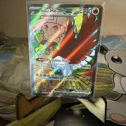 Ethan's Ho-Oh ex 209/182 Pokemon Destined Rivals Full Art SR Holo - Image 1