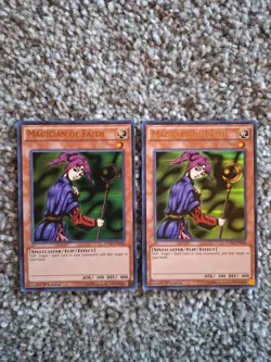 Magician of Faith DUSA-EN044 Duelist Saga 1st Edition x2 - Image 1