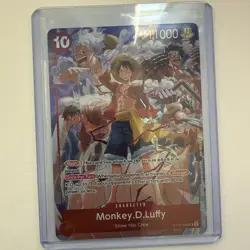 One Piece CCG TCG Monkey.D.Luffy ST10-006 SR - Image 1