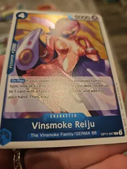 Vinsmoke Reiju OP11-047 A Fist of Divine Speed One Piece Foil - Image 2