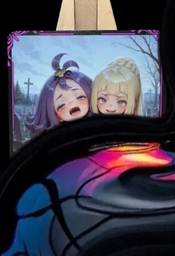 Lillie and acerola waifu card - Image 1